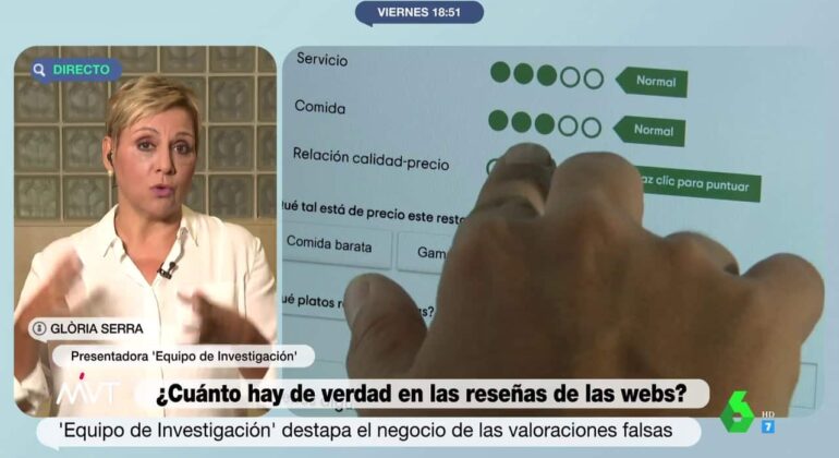 Reseñas falsas en Equipo de Investigacion