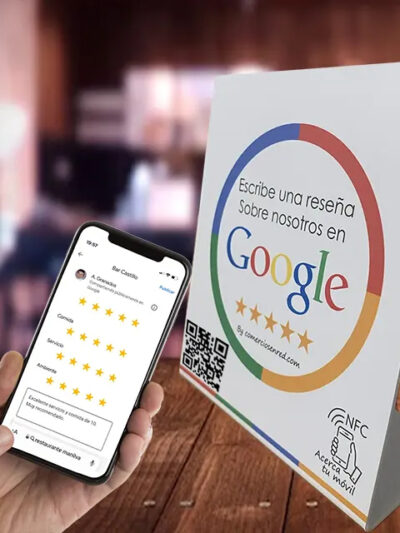 herramienta google reseñas con Qr