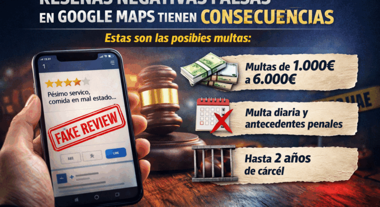 denunciar reseñas falsas en google