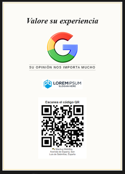 Generador de carteles de Google