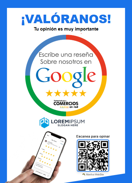 Generador de carteles de Google